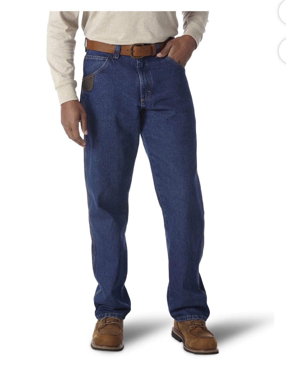 Wrangler® Men's and Big Men's Riggs Carpenter Pant with Tool Pocket - 38x32
